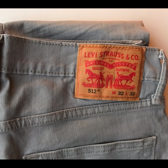 SOLD - Levi’s 512 Stretch Denim Jeans 32x32 - Picture 2 of 5